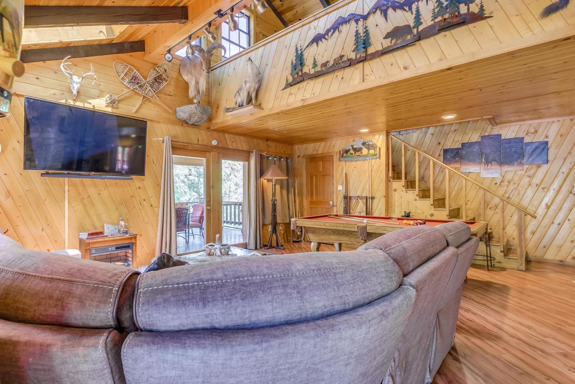 Unique Bear Country Cabin In Ruidoso With Hot Tub! Exterior photo